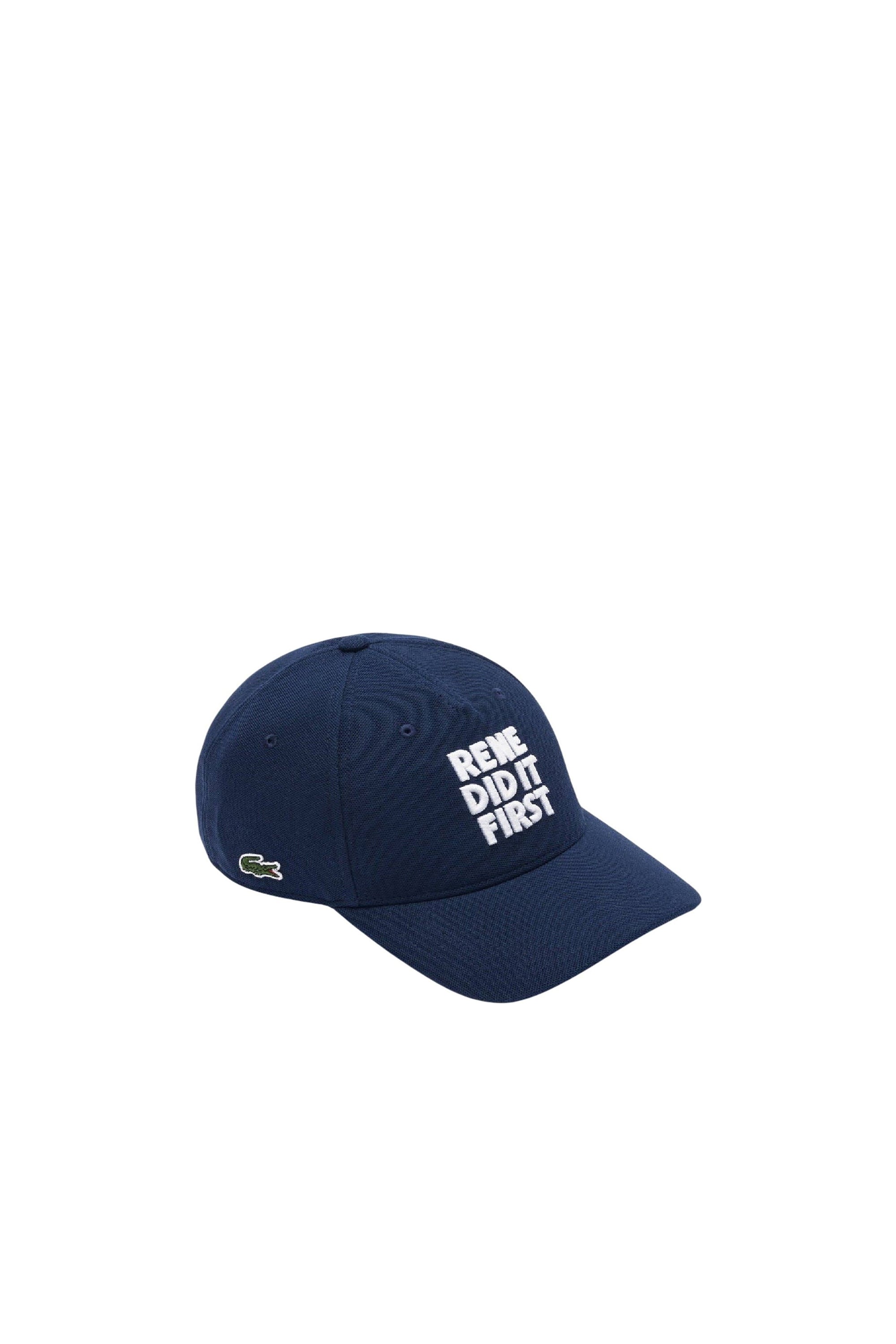 Piqué cap - Navy