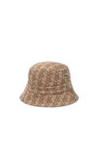 Bob réversible en jacquard monogramme - Croissant & Cookie