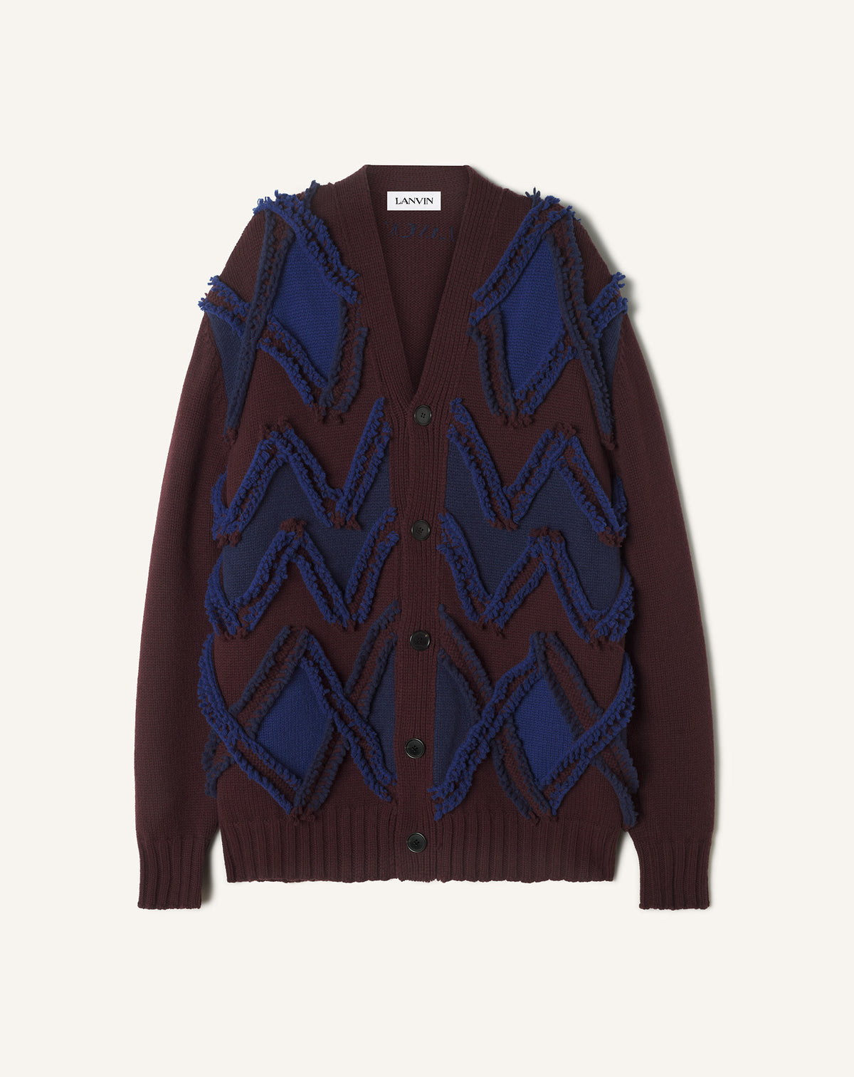Cardigan oversize en jacquard - Bacchus