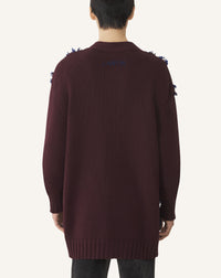 Cardigan oversize en jacquard - Bacchus
