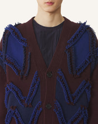 Cardigan oversize en jacquard - Bacchus