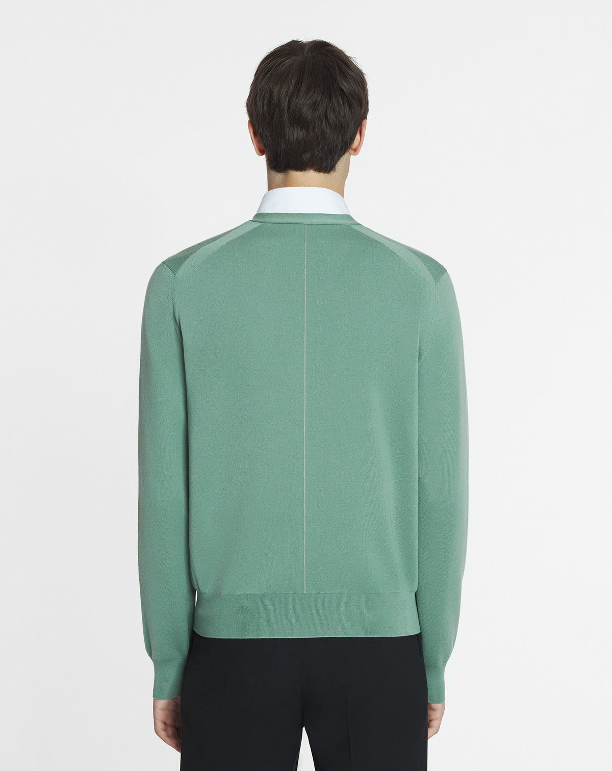 Cardigan col v - Vert de gris