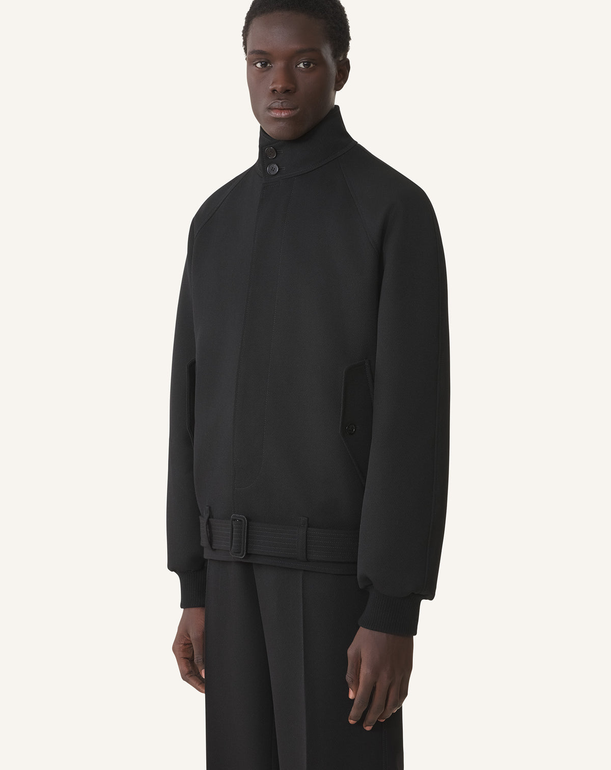 Blouson col montant - Noir