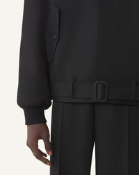 Blouson col montant - Noir