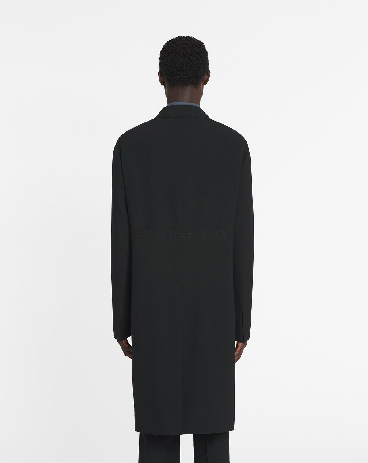 Manteau double boutonnage - Noir
