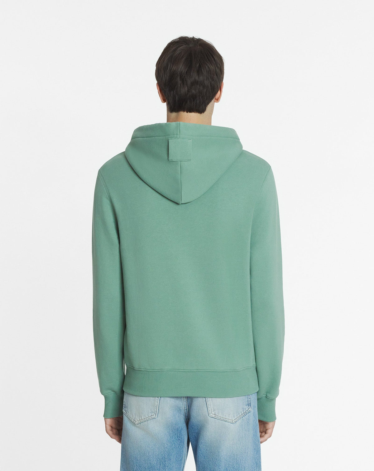 Hoodie lanvin lacet curb - Vert de gris