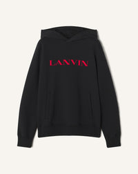 Hoodie logo lanvin - Noir