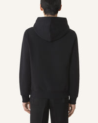 Hoodie logo lanvin - Noir