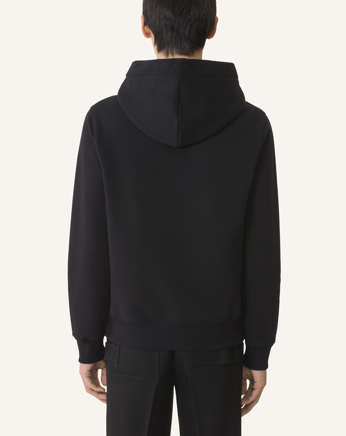 Hoodie logo lanvin - Noir