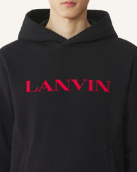 Hoodie logo lanvin - Noir