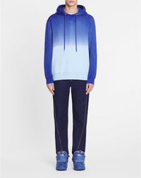 Sweat à capuche patch Lanvin - Azur