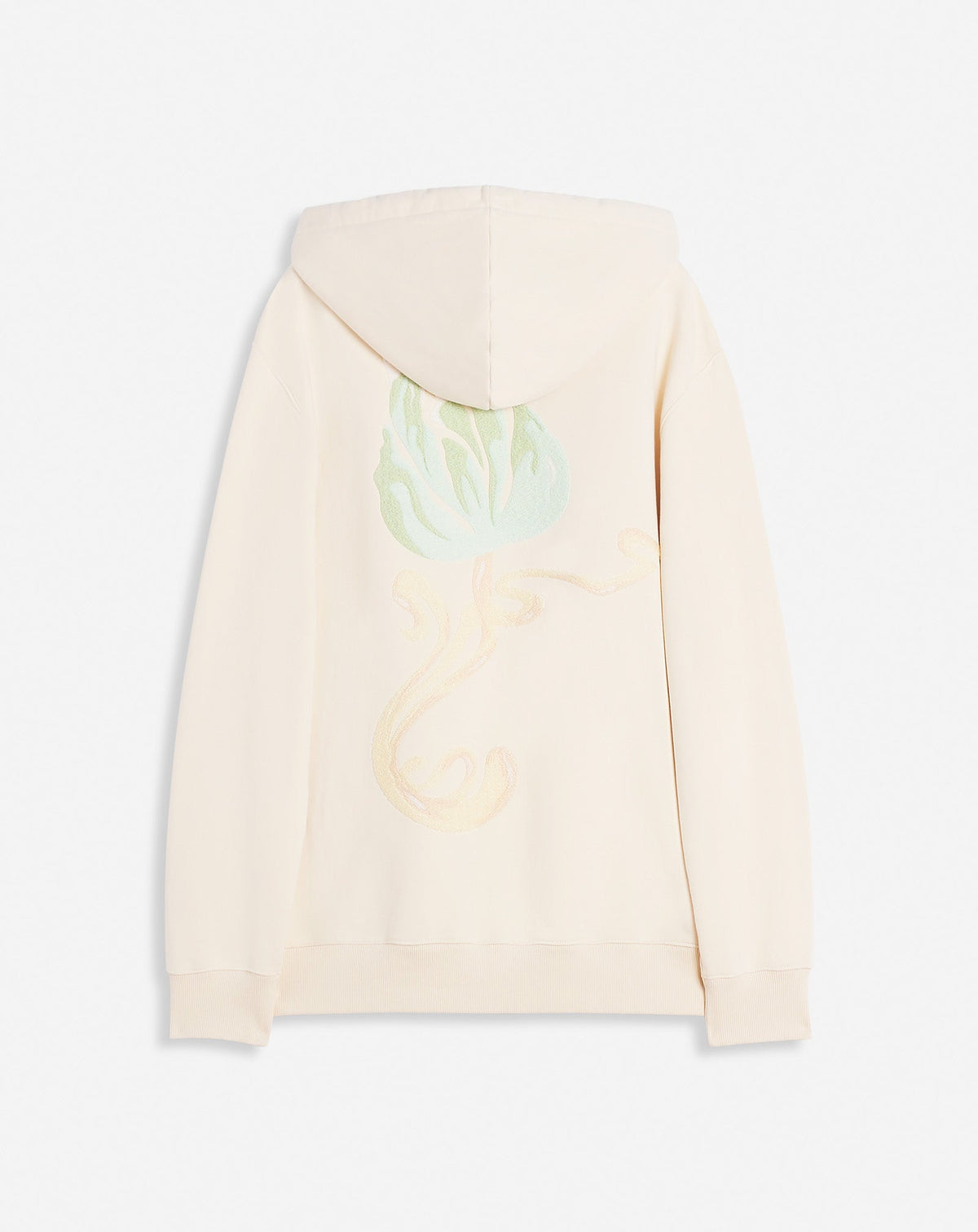 ZZNO STOCK VANILLE HOODIE PATCH FLEUR