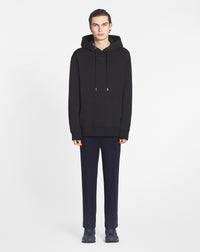 Hoodie patch lanvin - Noir