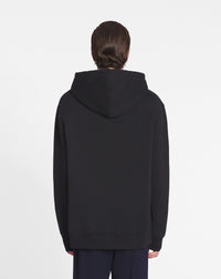 Hoodie patch lanvin - Noir