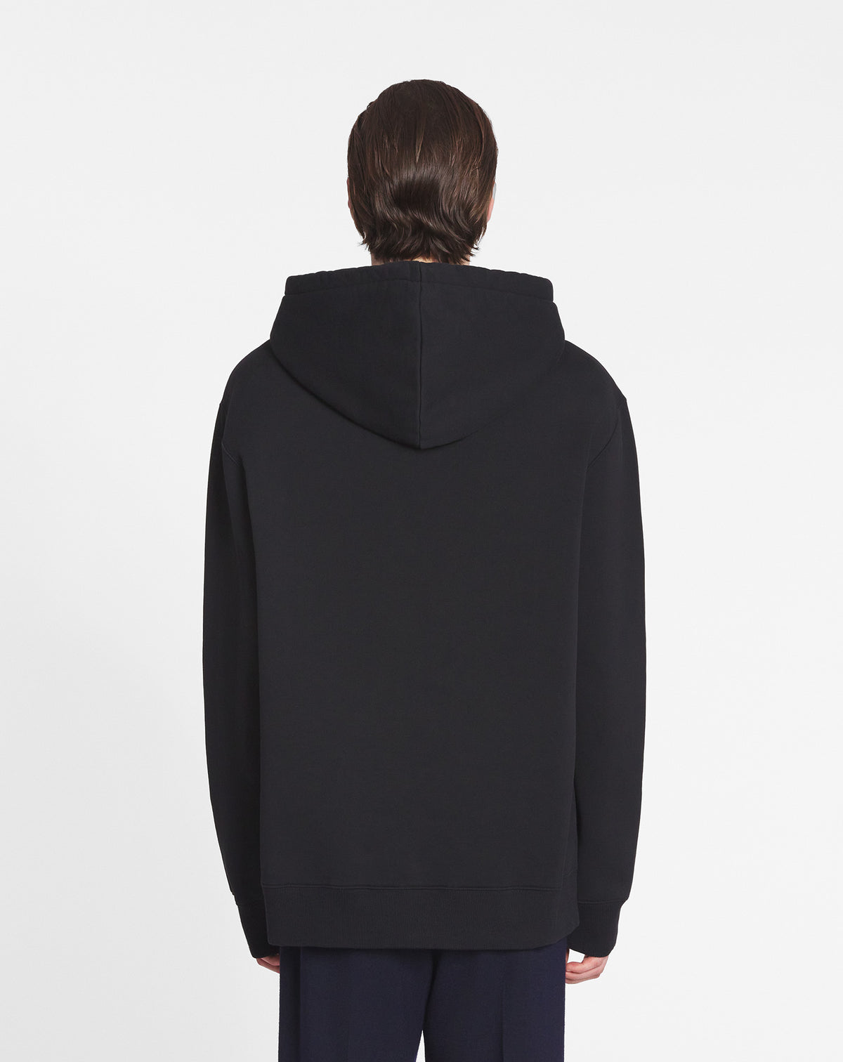 Hoodie patch lanvin - Noir