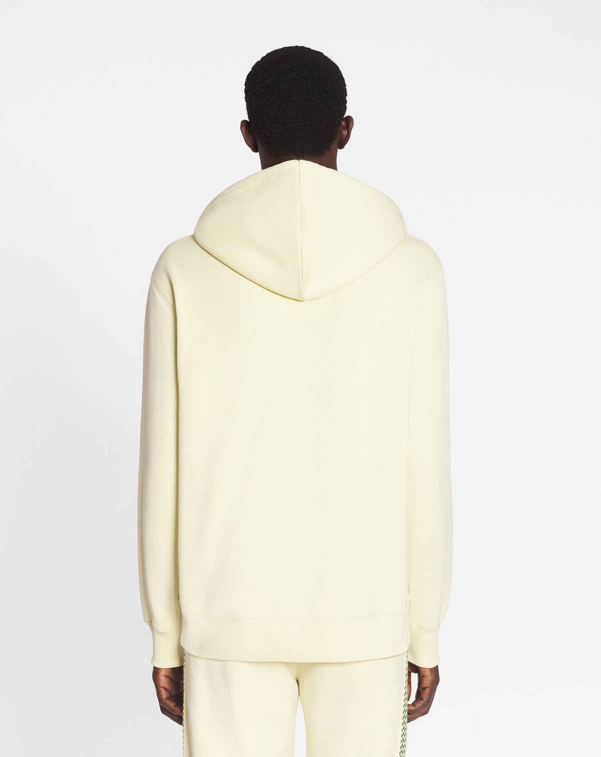 Sweat à capuche brodé Lanvin Curb - Quartz