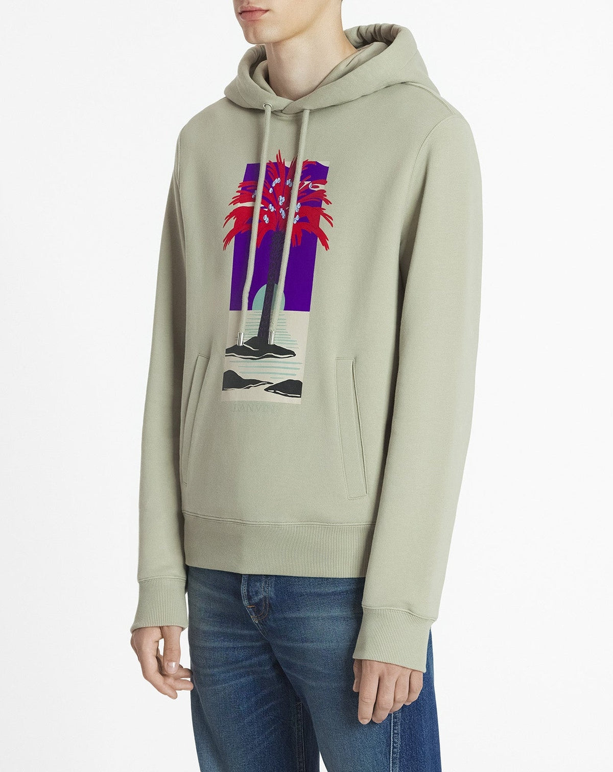 Hoodie imprimé - Lin