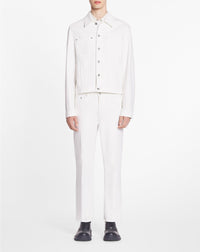 Veste regular - Blanc Optique
