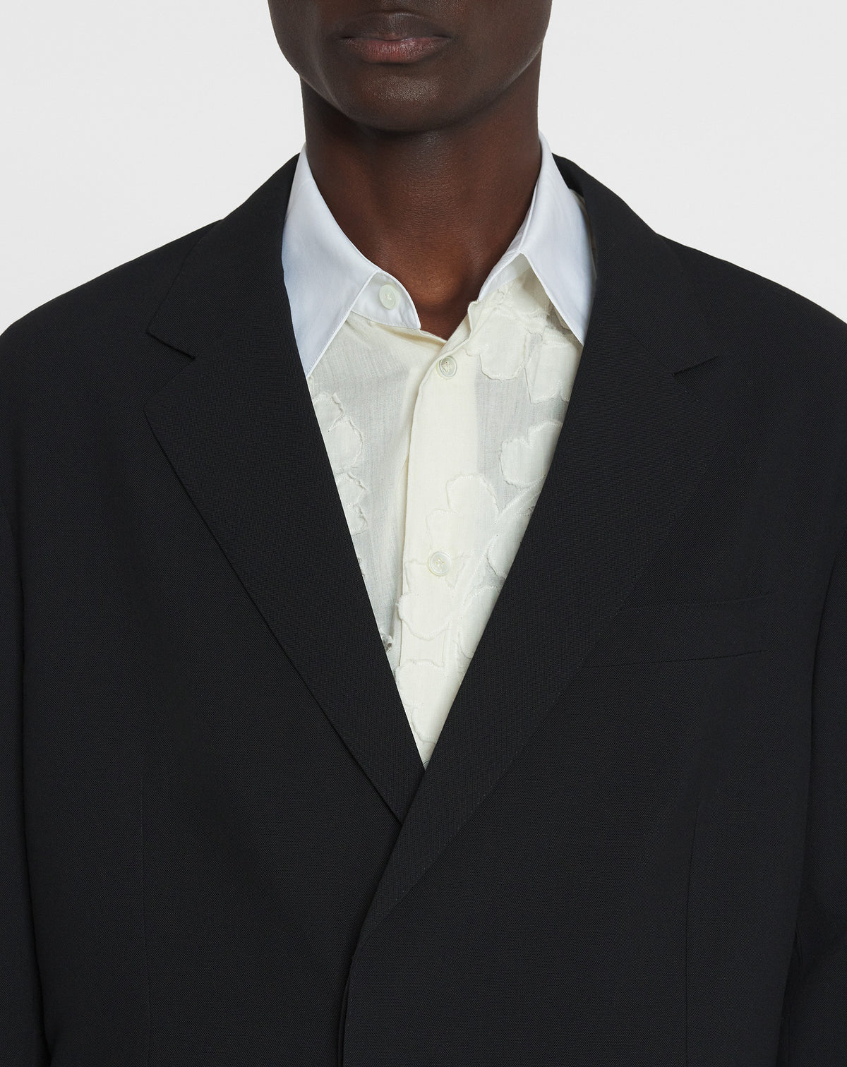 Veste déconstruite - Noir