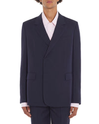 Veste simple boutonnage - Bleu marine