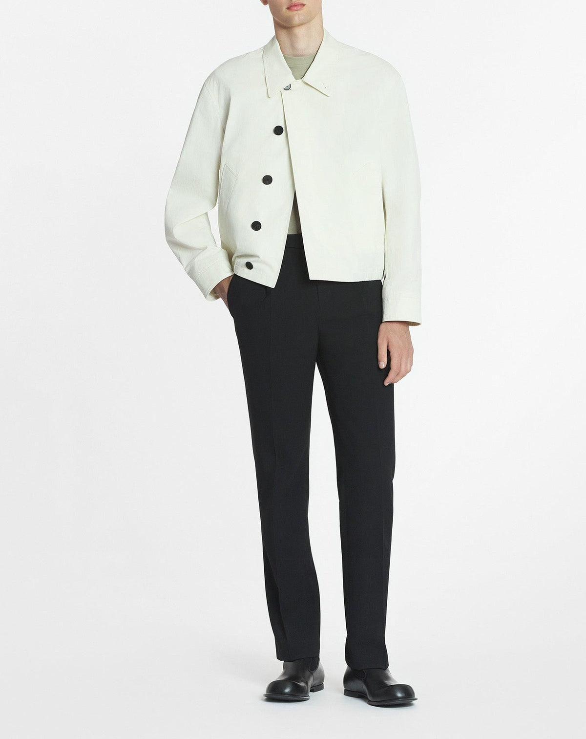 Blouson - Blanc casse