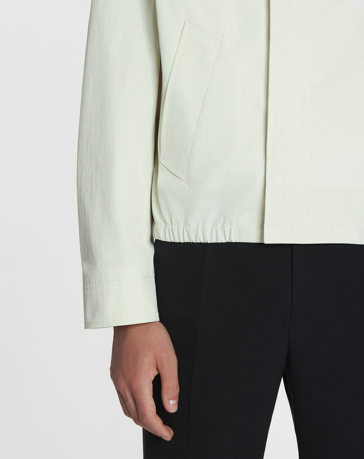 Blouson - Blanc casse