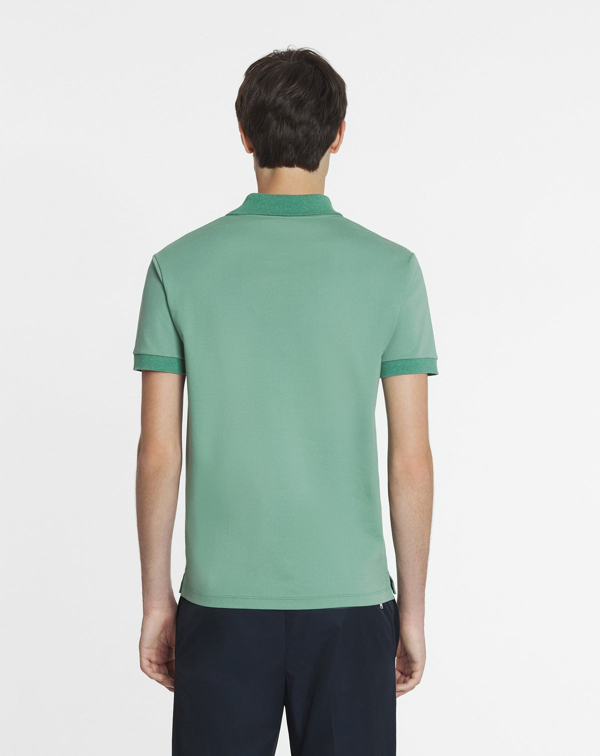 Polo classique - Vert de gris
