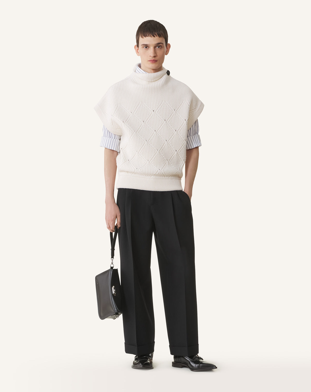 Pull sans manches - Toile