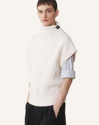 Pull sans manches - Toile