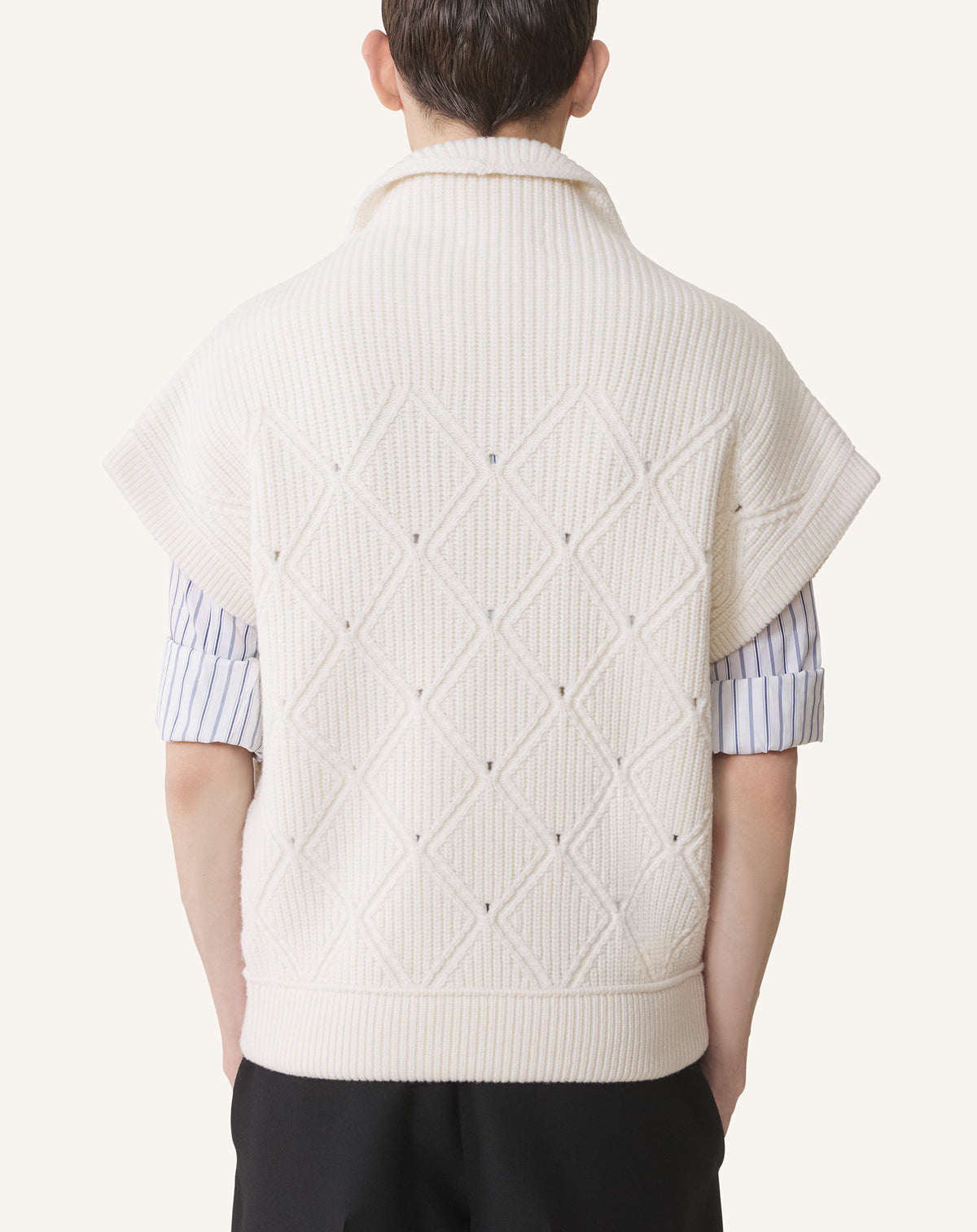 Pull sans manches - Toile