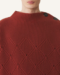 Pull détail col - Alezan
