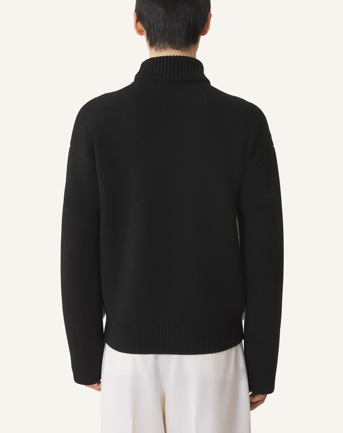 Pull fourrure - Noir