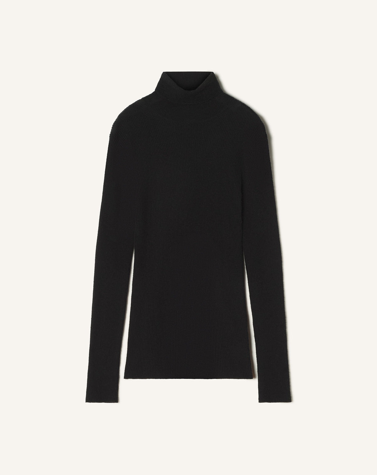 Pull col roulé - Noir