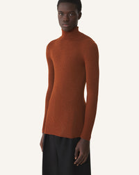 Pull col roulé - Alezan