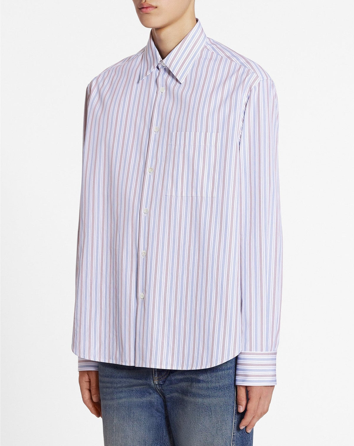 ZZNO STOCK CUMIN LOOSE SHIRT