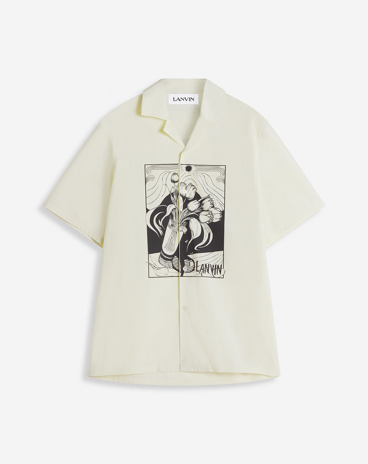 Chemise bowling imprimée - Hortensia