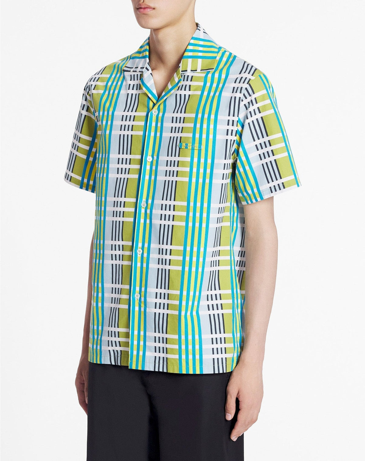 Chemise Bowling imprimée - Perruche