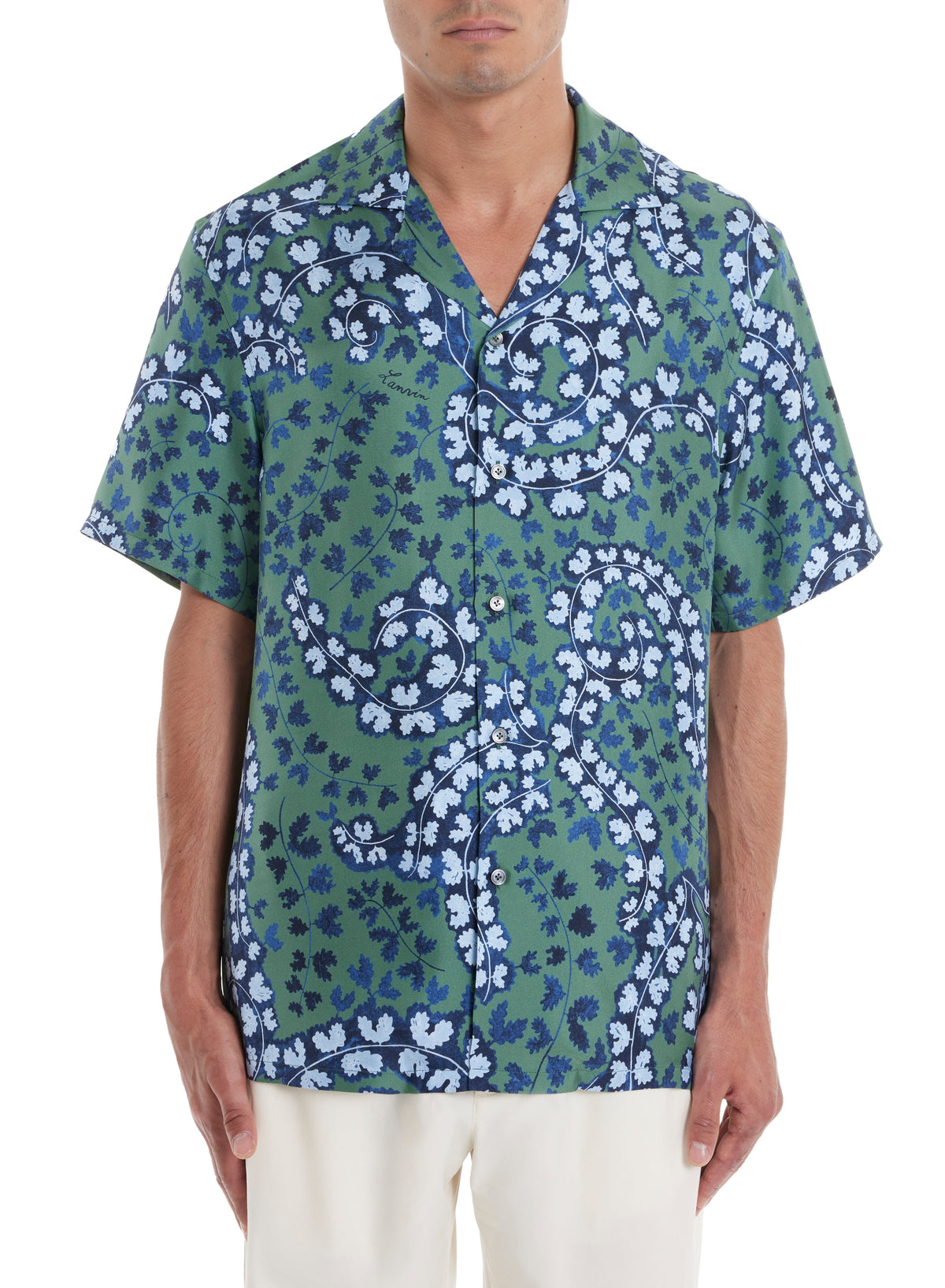 Chemise bowling imprimé rateau - Meleze