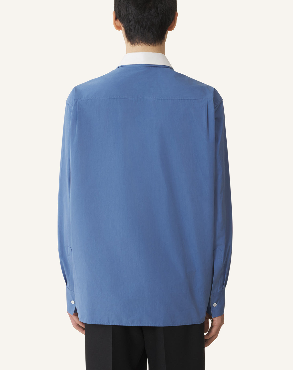 Chemise ample - Bleu jeanne