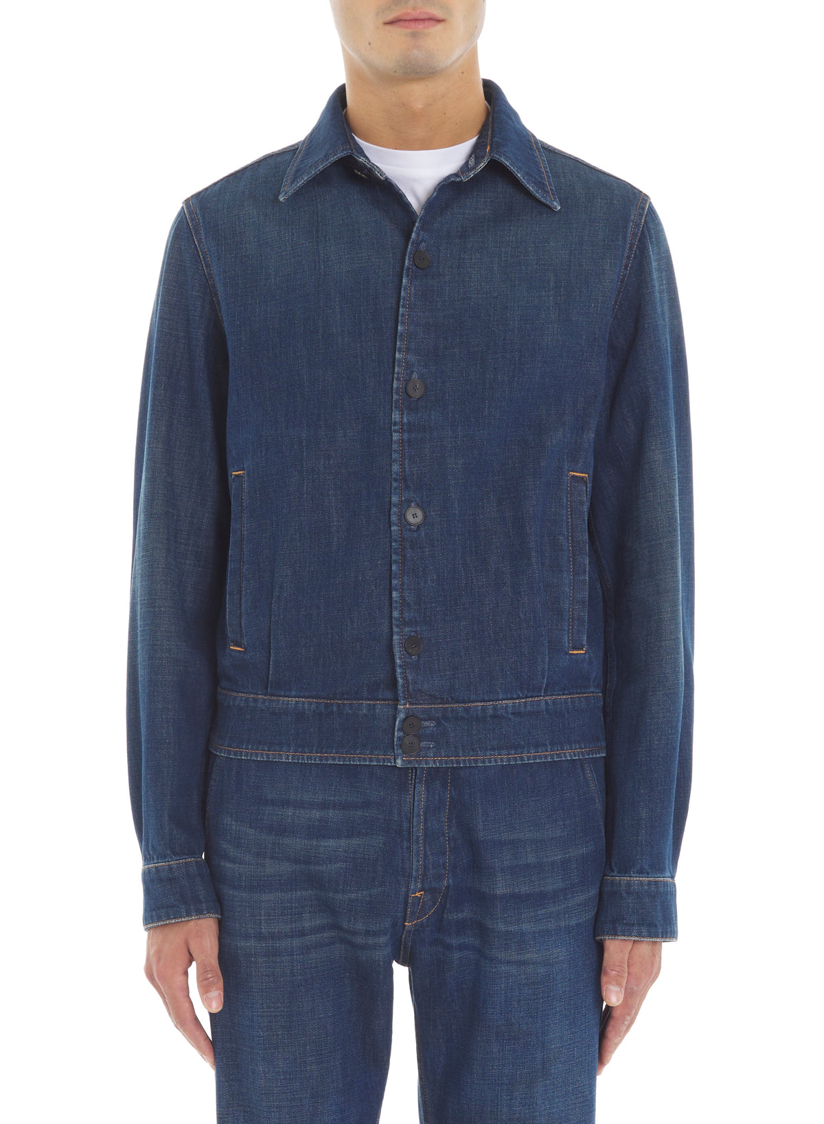 Surchemise courte - Bleu clair