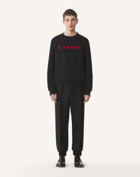 Sweatshirt logo lanvin - Noir
