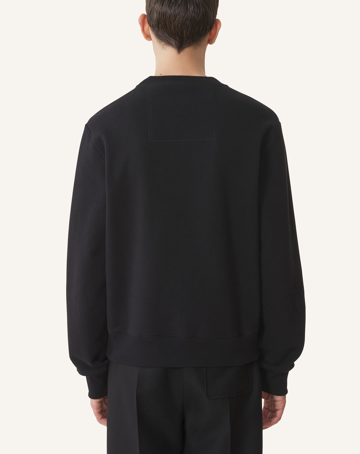 Sweatshirt logo lanvin - Noir