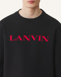 Sweatshirt logo lanvin - Noir