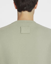 Sweatshirt logo manuscrit débossé - Lin