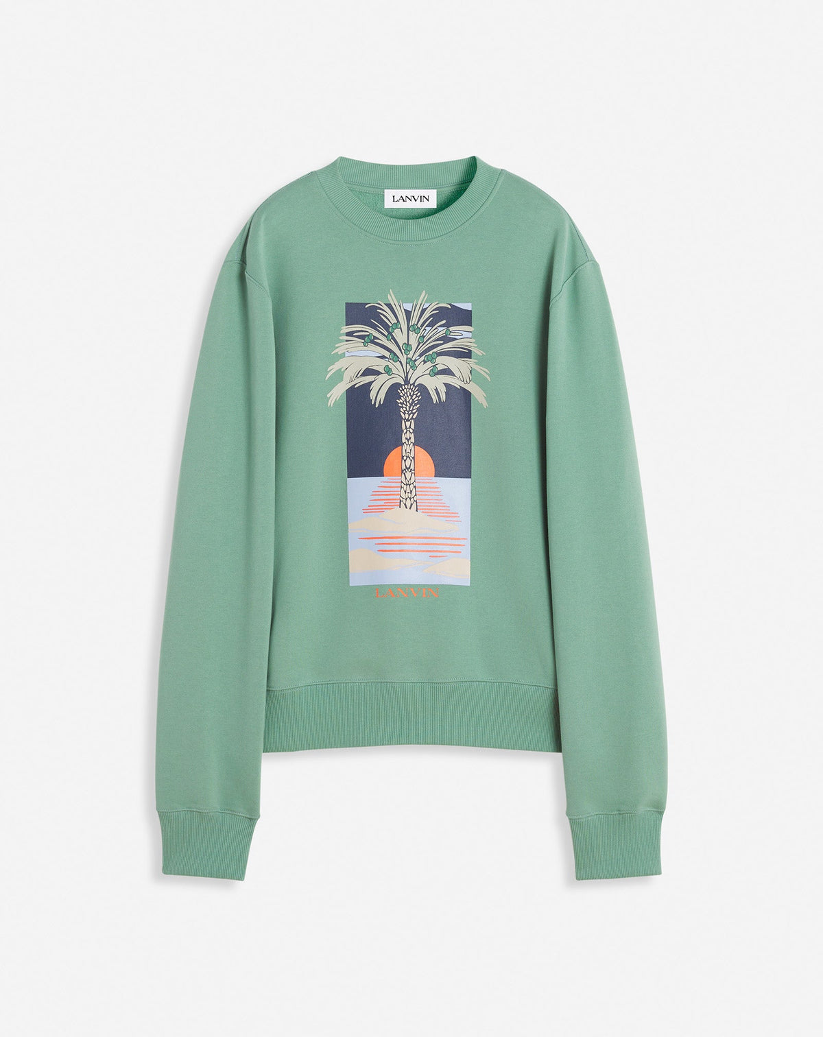 Sweatshirt imprimé - Vert de gris