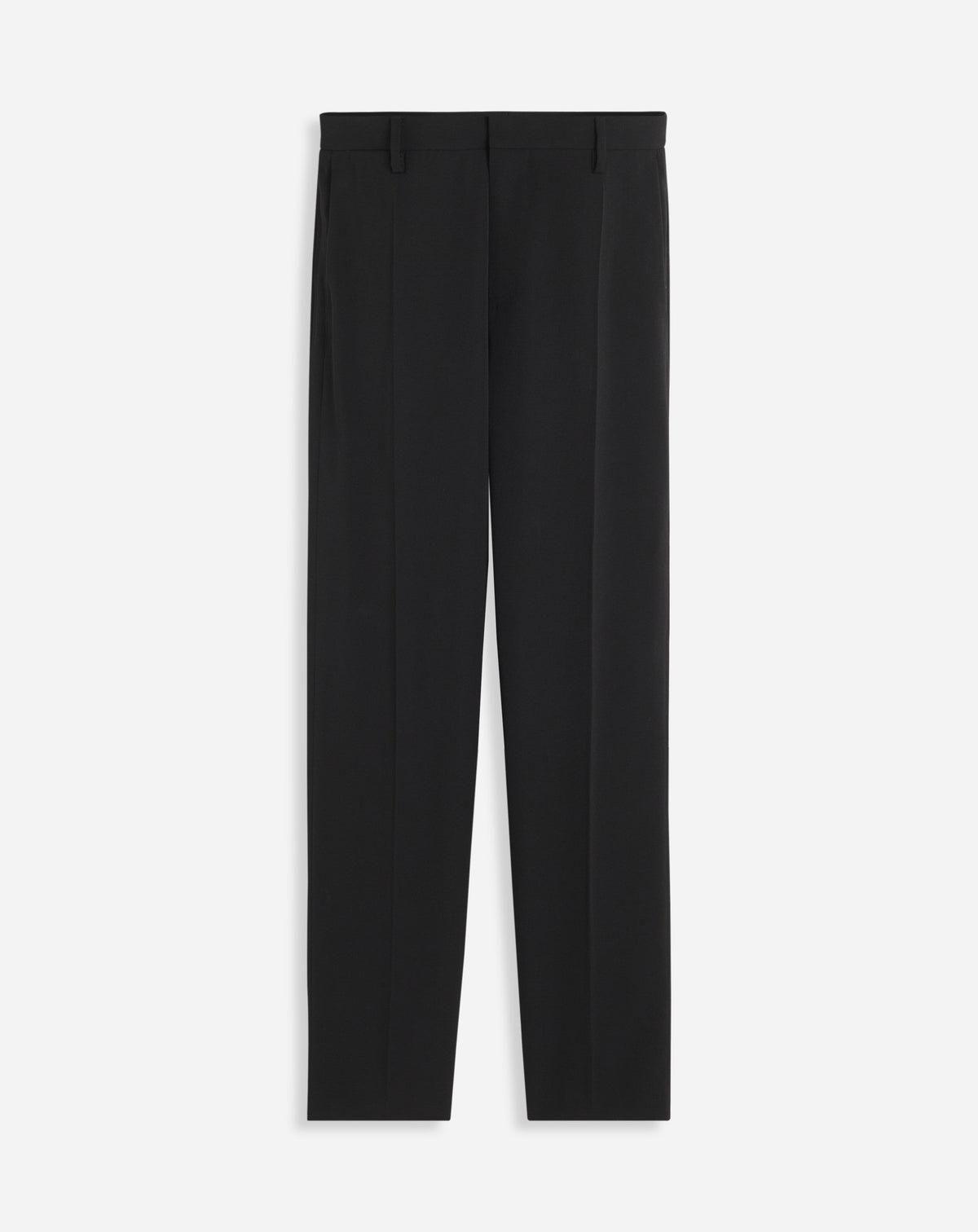 Pantalon cigarette en laine - Noir