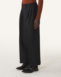 Pantalon 3 plis - Noir