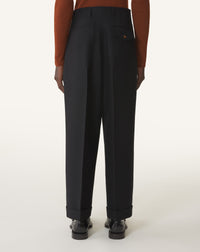 Pantalon 3 plis - Noir
