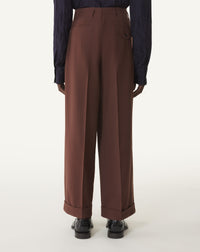 Pantalon 3 plis - Mocca