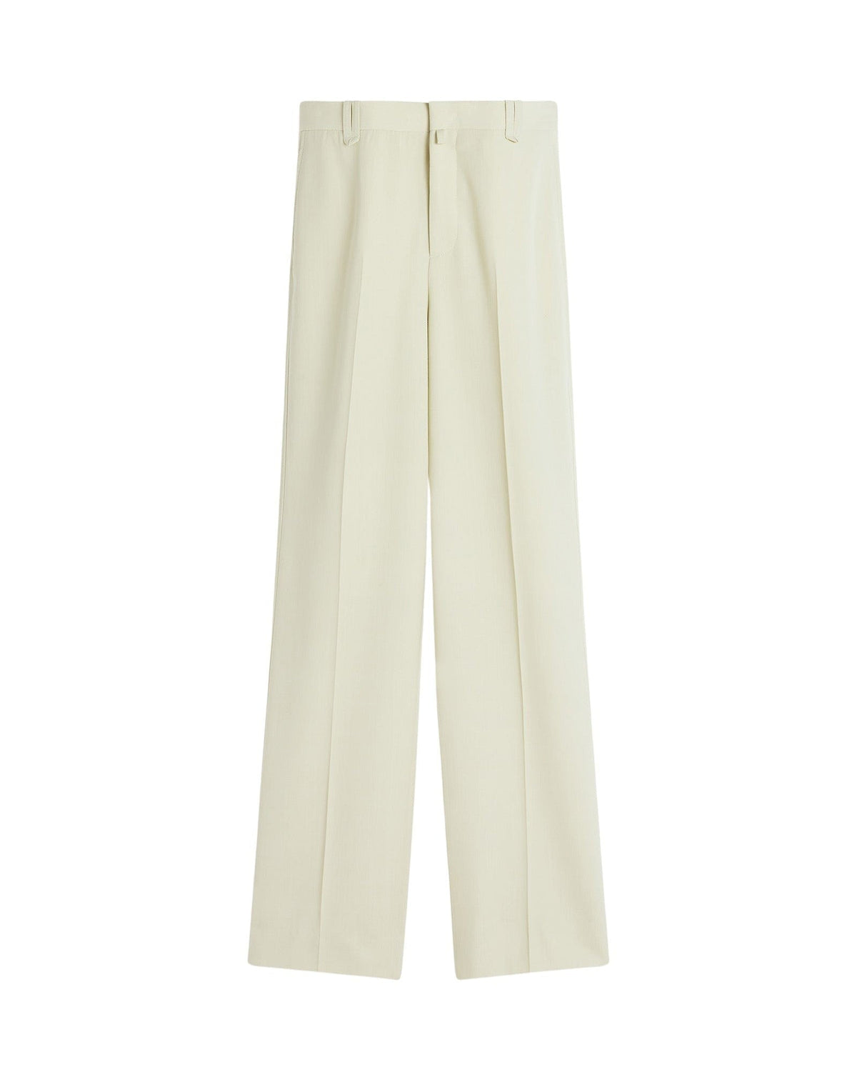 Pantalon tailleur ample - Mastic